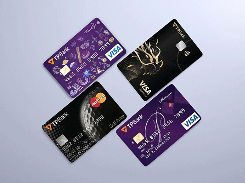 Thẻ VISA của ngân hàng TPBank