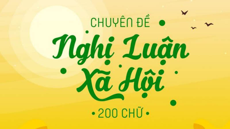 Viết các phần cụ thể của đoạn văn nghị luận xã hội