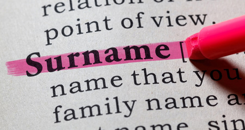 Surname là gì?