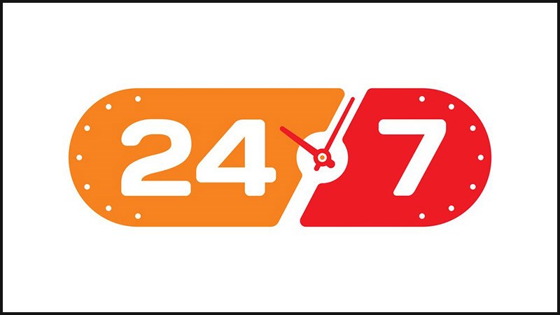 24/7 là gì? Sự khác biệt giữa 24/7 và 24/24