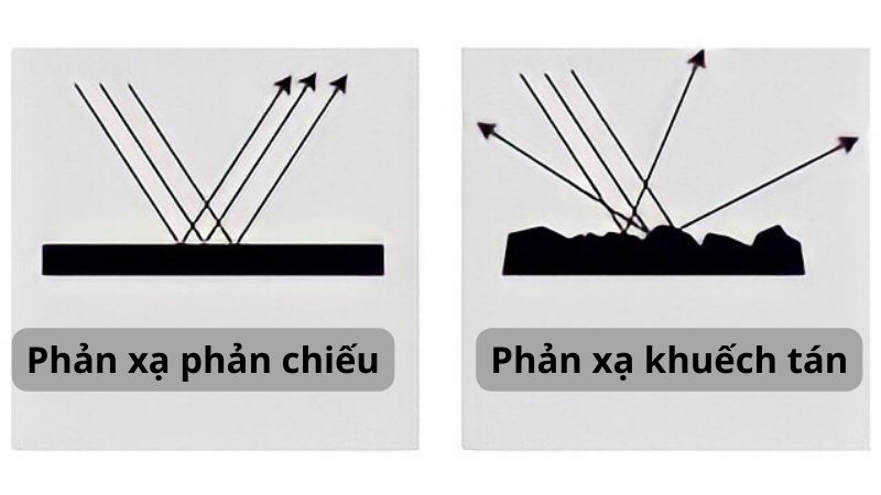 Các loại phản xạ ánh sáng