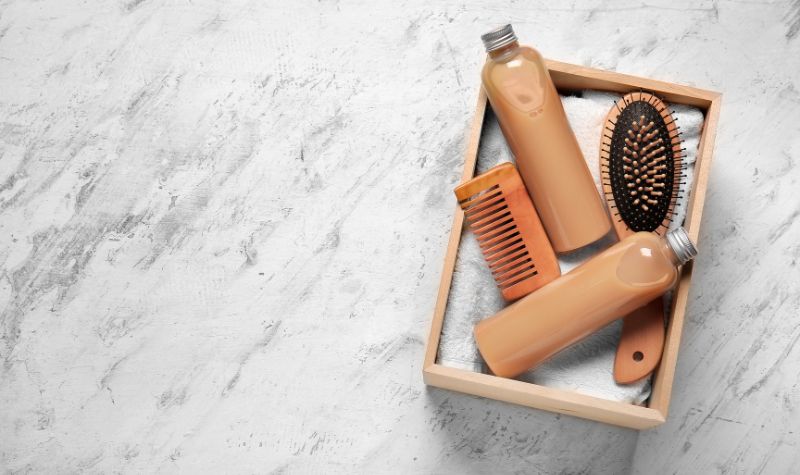 Sử dụng các sản phẩm chăm sóc tóc có keratin