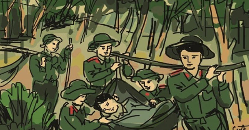 Hình ảnh về người lính cùng kỉ niệm tình quân dân