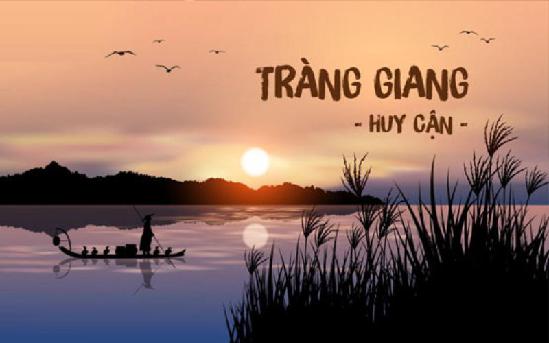 Cảm nhận 2 khổ thơ cuối bài Tràng giang của Huy Cận