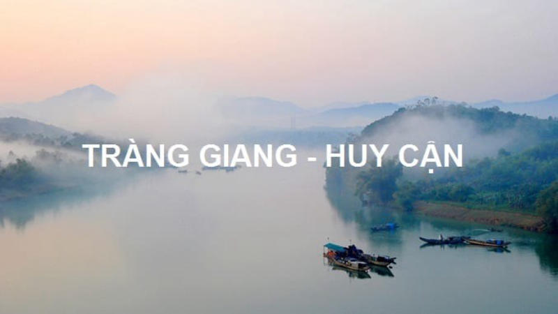 Hoàn cảnh ra đời bài thơ Tràng giang
