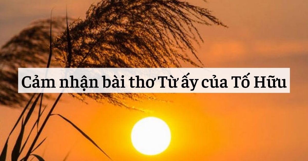 Cảm nhận bài thơ Từ ấy của Tố Hữu – Ngữ Văn lớp 11