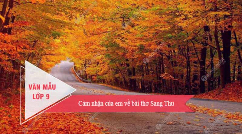 Cảm nhận của em về bài thơ Sang thu của Hữu Thỉnh
