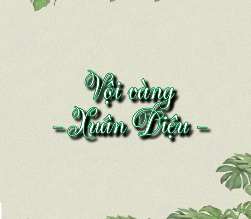 Bài thơ Vội vàng