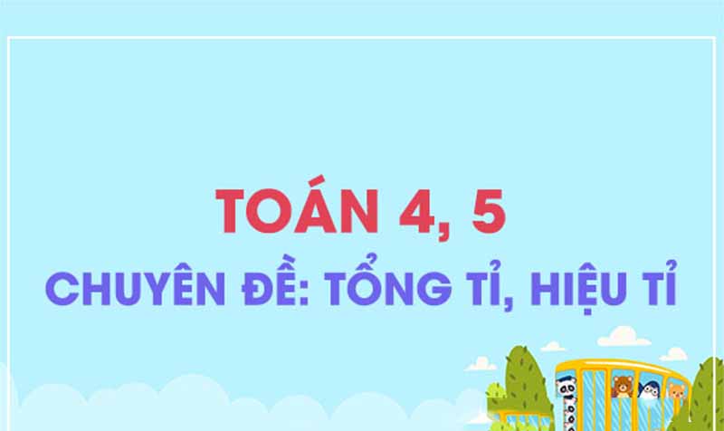 Phương pháp giải bài toán tổng tỉ