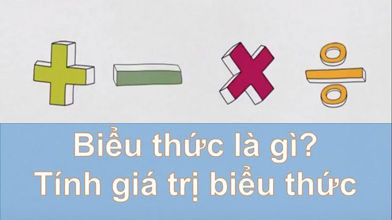 Tính giá trị của biểu thức lớp 5