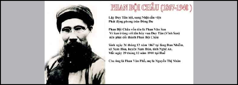 Phan Bội Châu là lãnh đạo của phong trào Đông Du