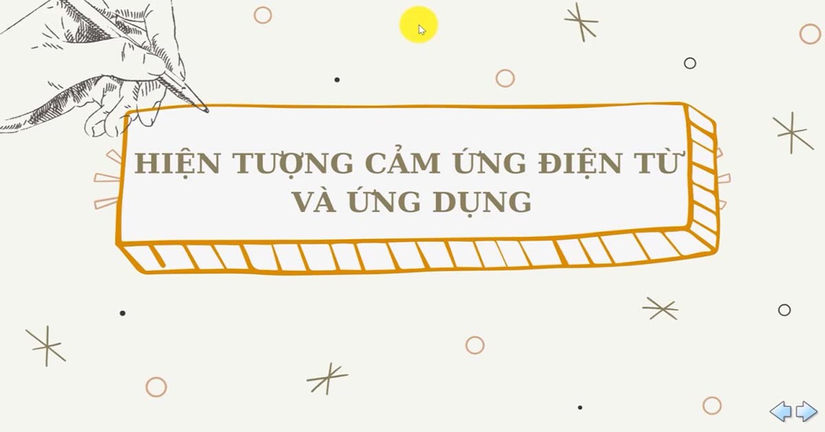 hiện tượng cảm ứng điện từ