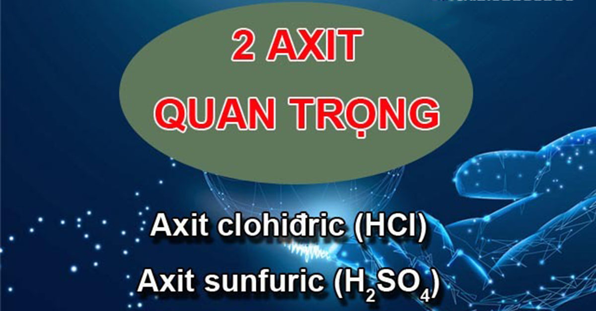 Một số axit quan trọng: Lý thuyết và Các dạng bài tập
