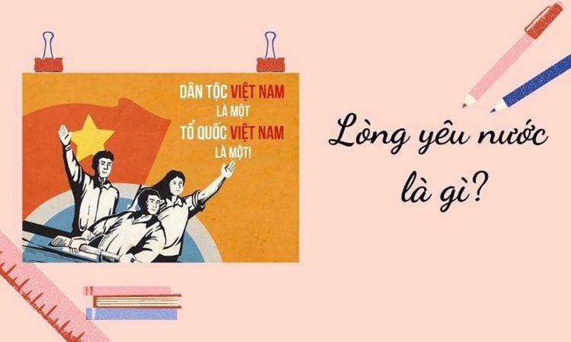 Biểu hiện của lòng yêu nước trong thời chiến và hòa bình