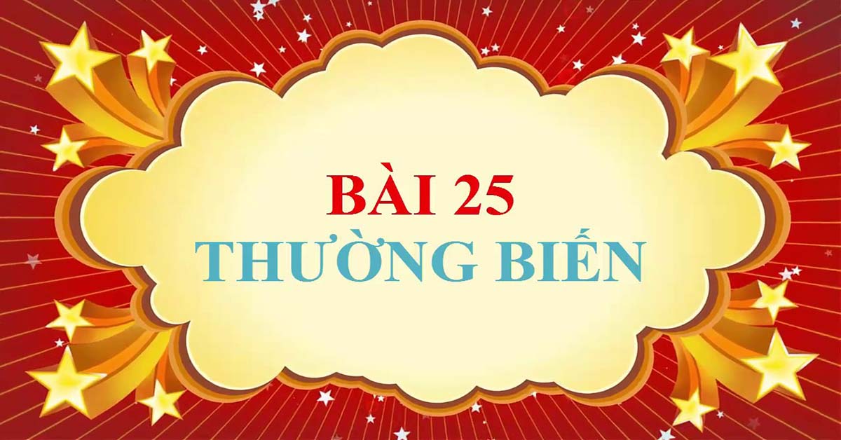 một trong những đặc điểm của thường biến là