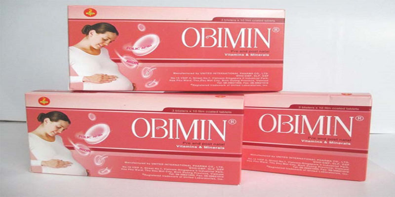 Obimin là loại thuốc hỗ trợ bà bầu rất tốt trước và trong quá trình mang thai
