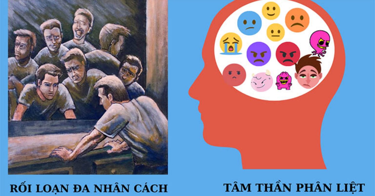 phân biệt tâm thần phân liệt và đa nhân cách