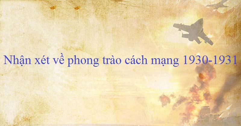 Nguyên nhân của phong trào cách mạng 1930 – 1931