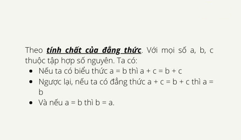 Tìm hiểu về đẳng thức và bất đẳng thức