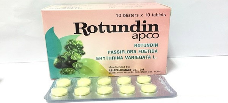 Rotundin là gì? Rotundin 60 là thuốc gì?