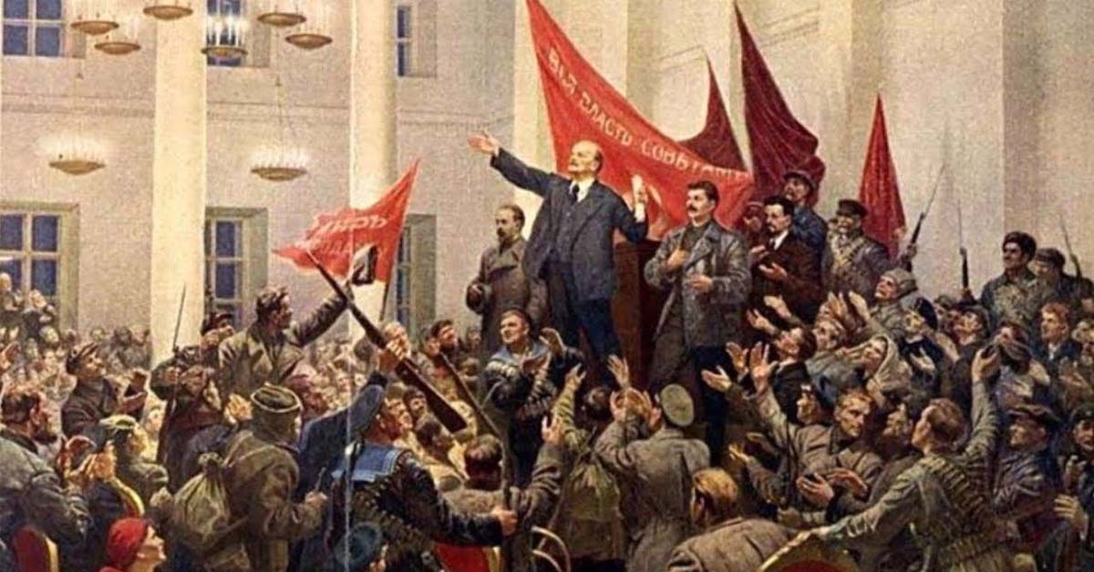 So sánh cách mạng tháng 2 và tháng 10 Nga – Lịch sử 8