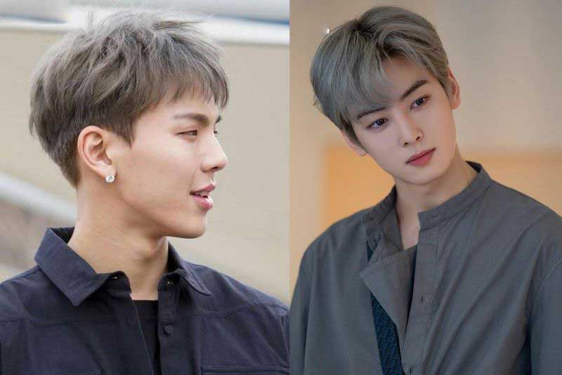 Tóc bạch kim nam