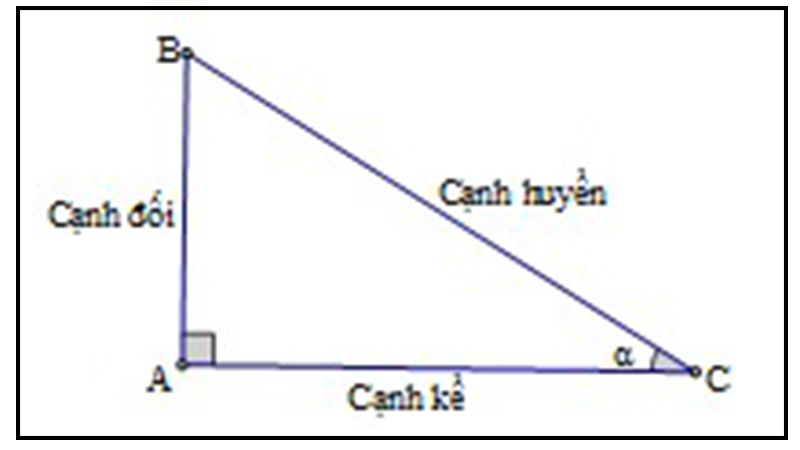 Tỉ số lượng giác của góc nhọn là gì?