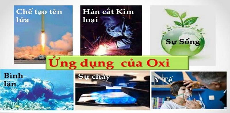 Vai trò và ứng dụng của oxi