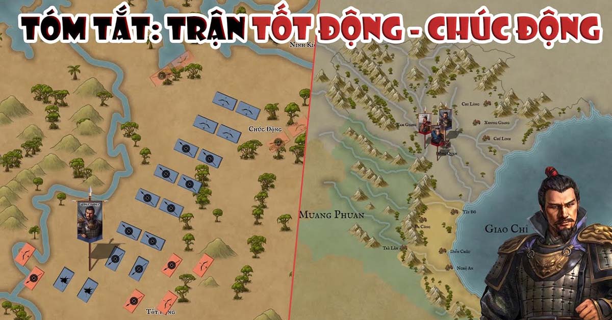 Trận Tốt Động Chúc Động: Bối cảnh, Diễn biến
