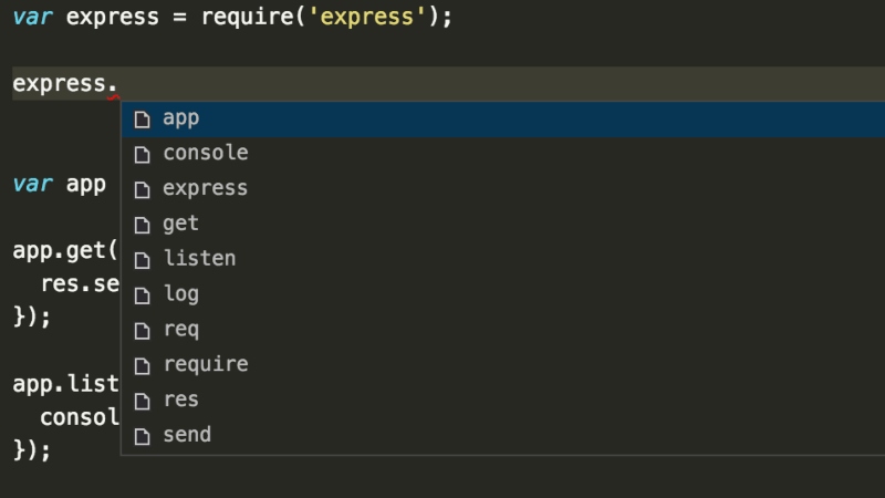 Intellisense