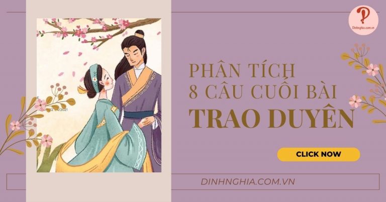 Cảm nhận 8 câu cuối bài Trao duyên trong truyện Kiều cực hay