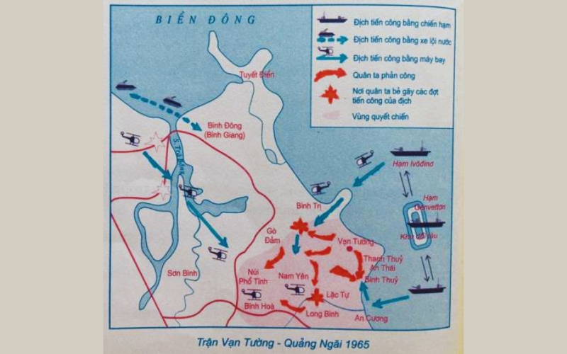 Lược đồ trận vạn Tường (8-1965)