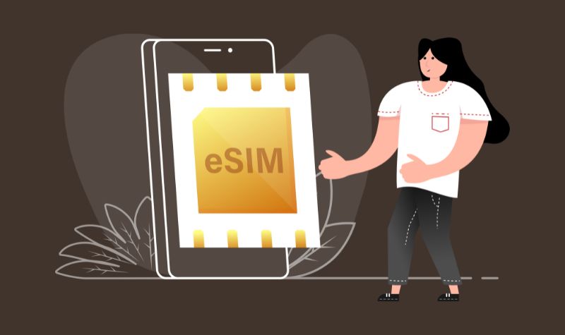 Có thể sử dụng eSIM khi đi nước ngoài mà không cần phải mua SIM nội địa