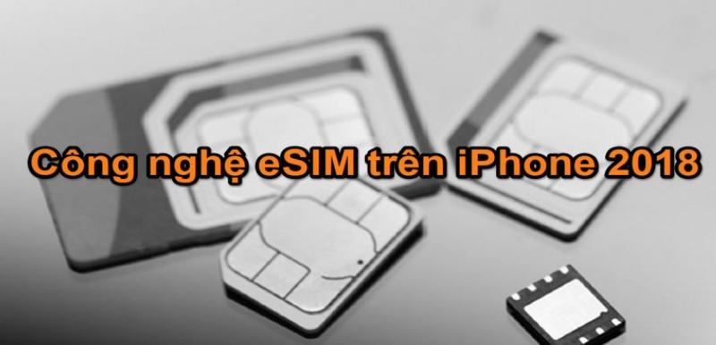 eSIM hoạt động như thế nào trên iPhone Xs, Xs Max?