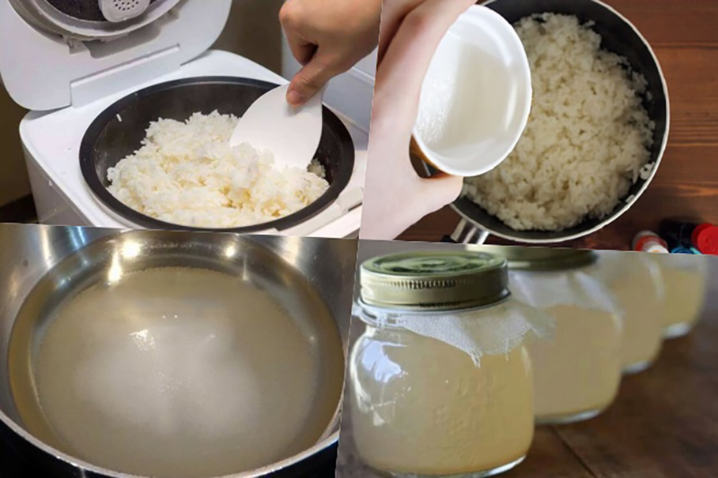 Cách làm giấm gạo tại nhà