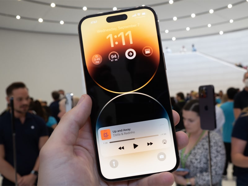 Màn hình của iPhone 14 Pro Max có độ phân giải cao