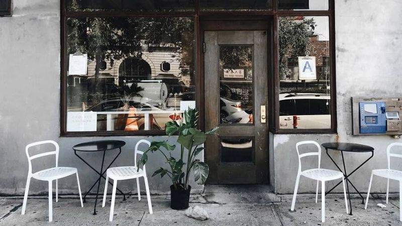 Quán cafe take away với diện tích nhỏ