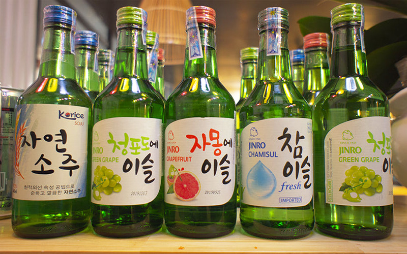 Thành phần của rượu soju