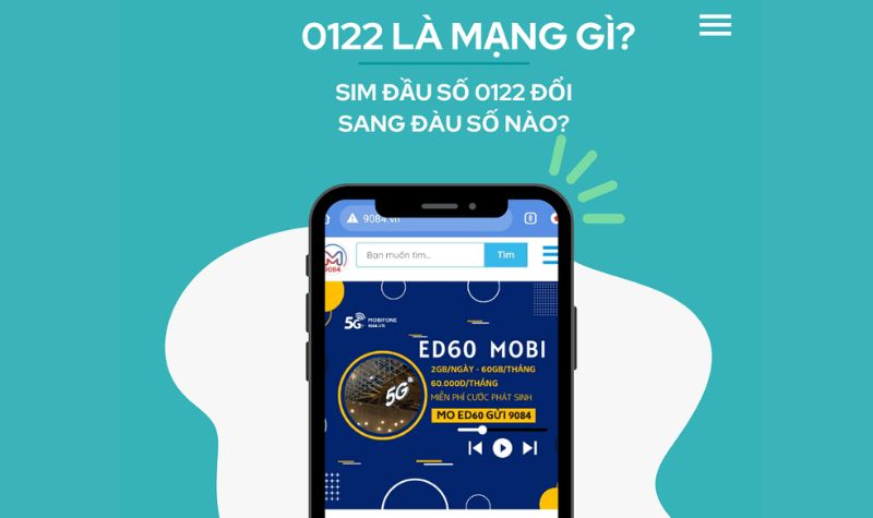 Đầu số 0122 là của nhà mạng nào? Được đổi thành đầu số gì?
