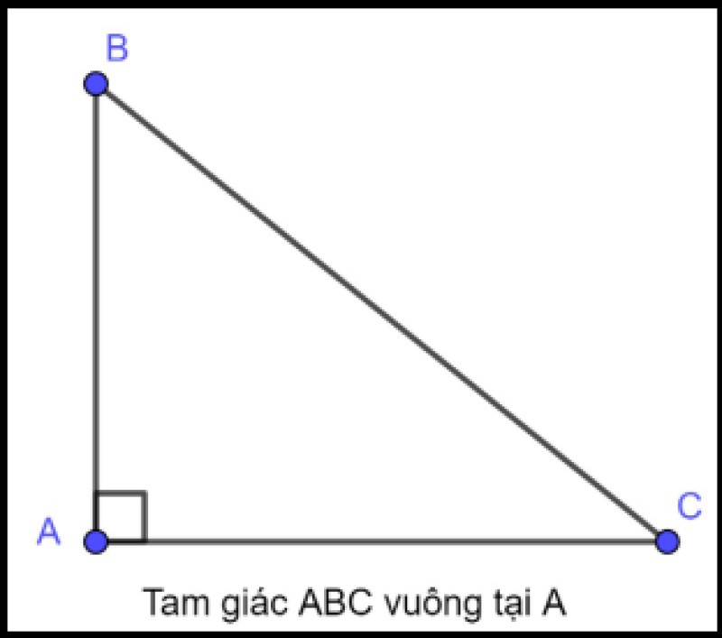 Công thức tính diện tích tam giác vuông