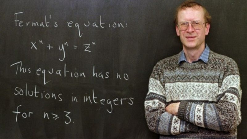 Người đầu tiên chứng minh được định lý lớn Fermat là Andrew Wiles