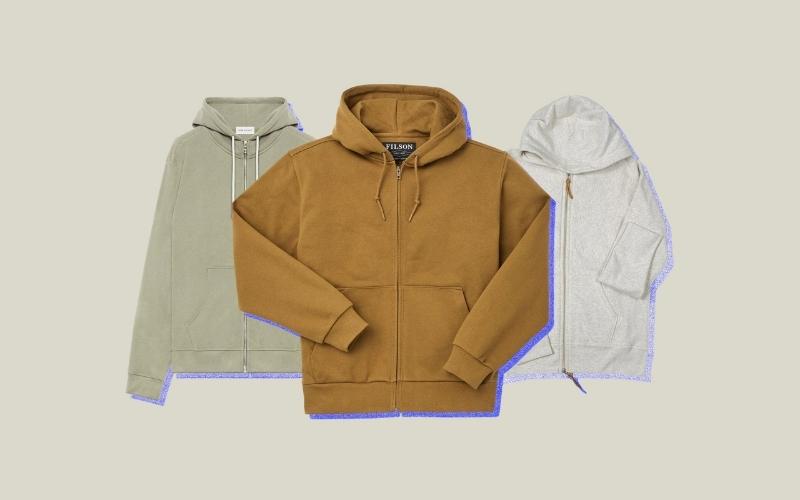 Áo hoodie zip
