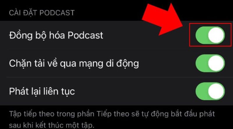 Click vào ô đồng bộ hóa để hoàn tất Click vào ô đồng bộ hóa để hoàn tất