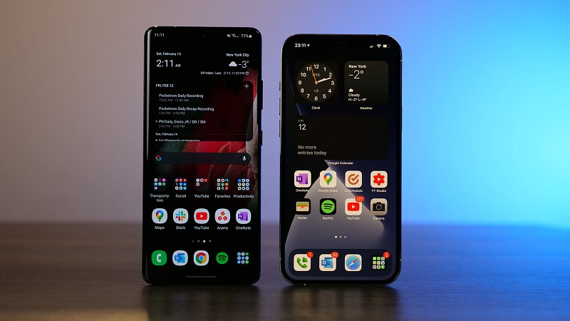 Điện thoại sử dụng màn hình OLED