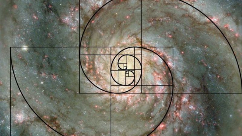 Tỷ lệ vàng Fibonacci của ngân hà