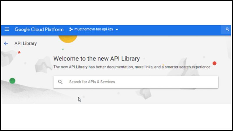 Giao diện API Library