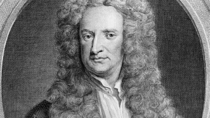Isaac Newton là người khám phá ra luật vạn vật hấp dẫn