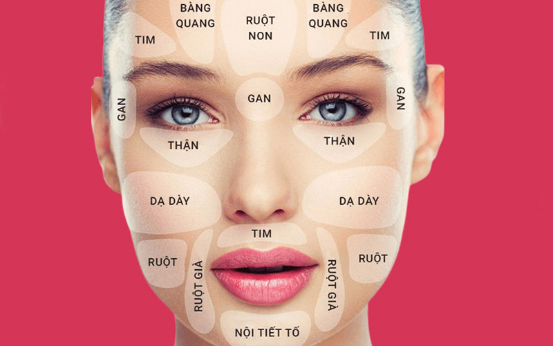 Mụn có ảnh hưởng đến sức khỏe của bạn tùy theo từng vị trí