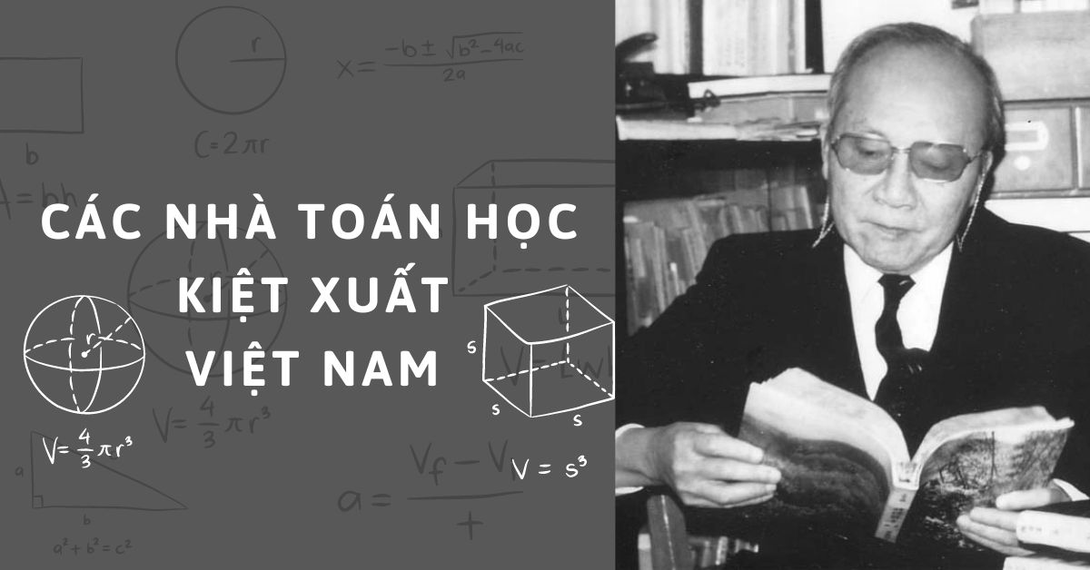 nhà toán học kiệt xuất việt nam