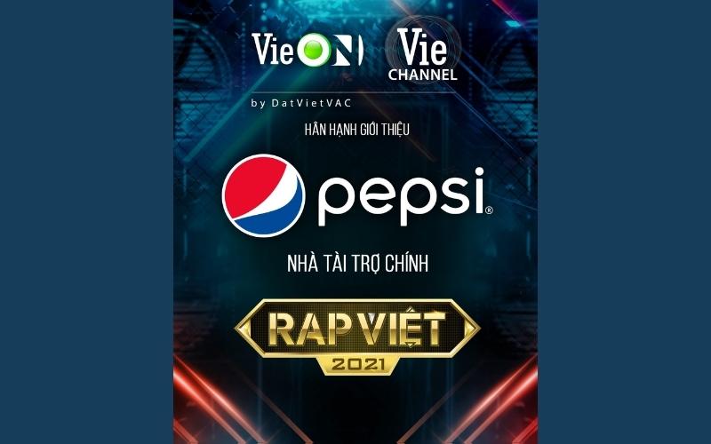Rap Việt hợp tác cùng Pepsi